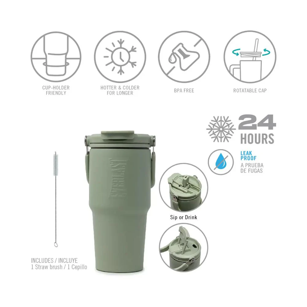 Everlast Vaso Termico Tumbler H2O Color Green 600ml - Image 2