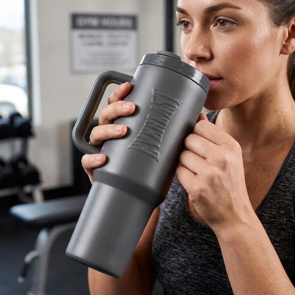 Everlast Vaso Termico Tumbler Master Color Charcoal 1200ml - Image 2