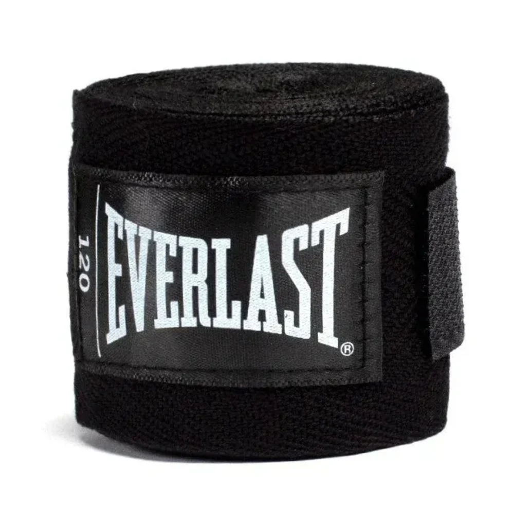 Everlast Vendas Deportivas Para Boxeo Color Black 120" 2Und