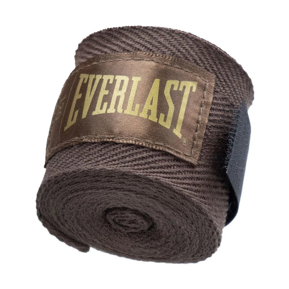 Everlast Vendas Deportivas Para Boxeo Color Brown 120" 2Und
