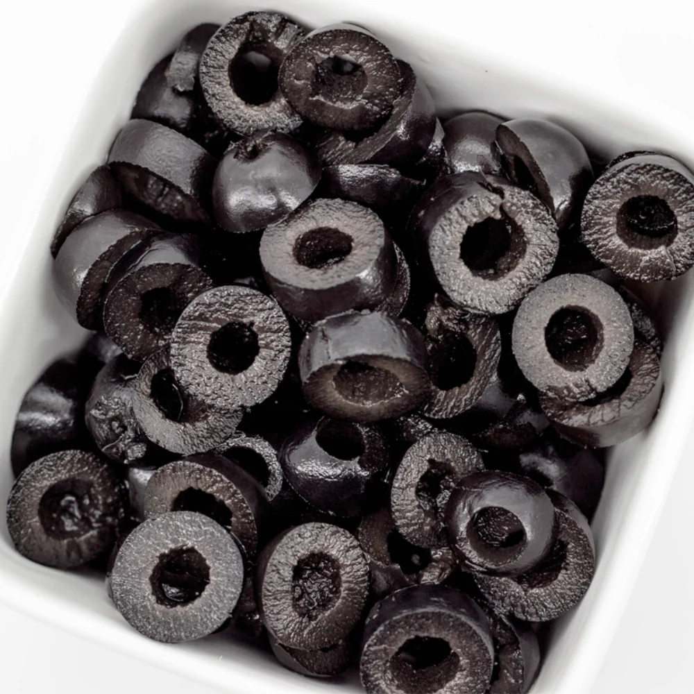 Excelencia Aceitunas Negras En Rodajas Envase Lata 350gr - Image 2