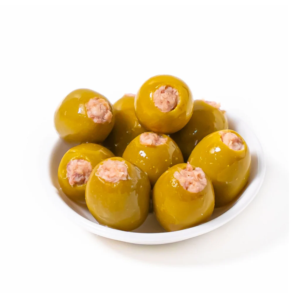 Excelencia Aceitunas Verdes Rellenas De Atún Envase Lata 300gr - Image 2