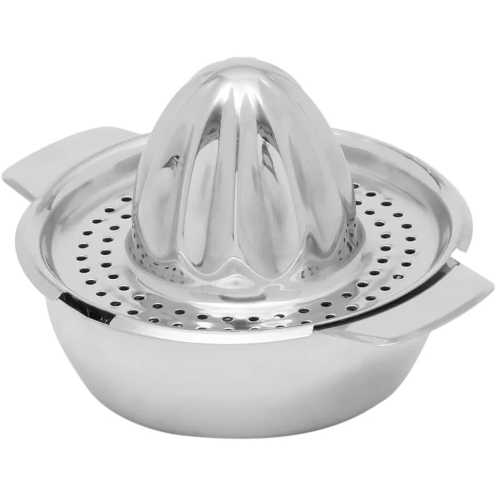 Exprimidor de Citricos Manual De Acero Inoxidable Home Basics - Image 2