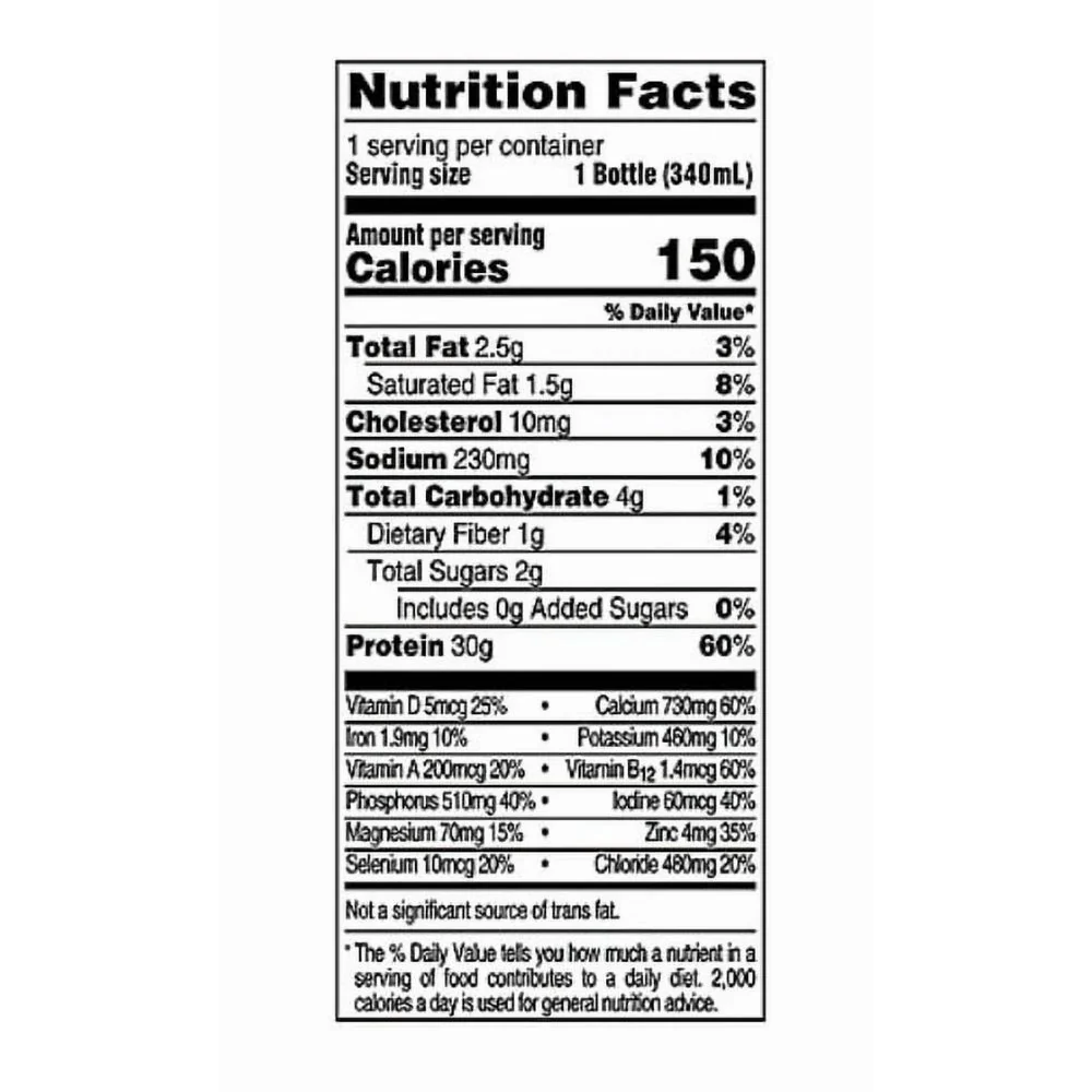 Fairlife Nutrition Plan 30g Protein Chocolate 340ml Pack 12 Und - Image 2