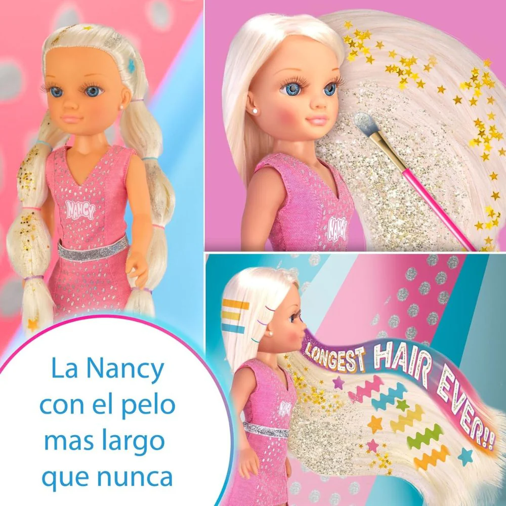 Famosa Muñeca Nancy Super Melena 3+ - Image 4