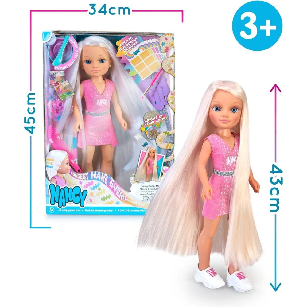 Famosa Muñeca Nancy Super Melena 3+ - Image 6