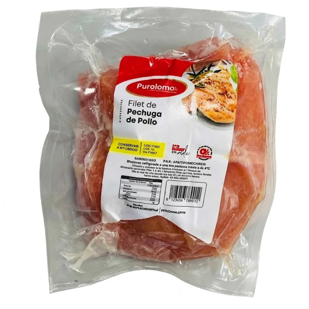 Filet de Pechuga de Pollo Purolomo 9 Opciones