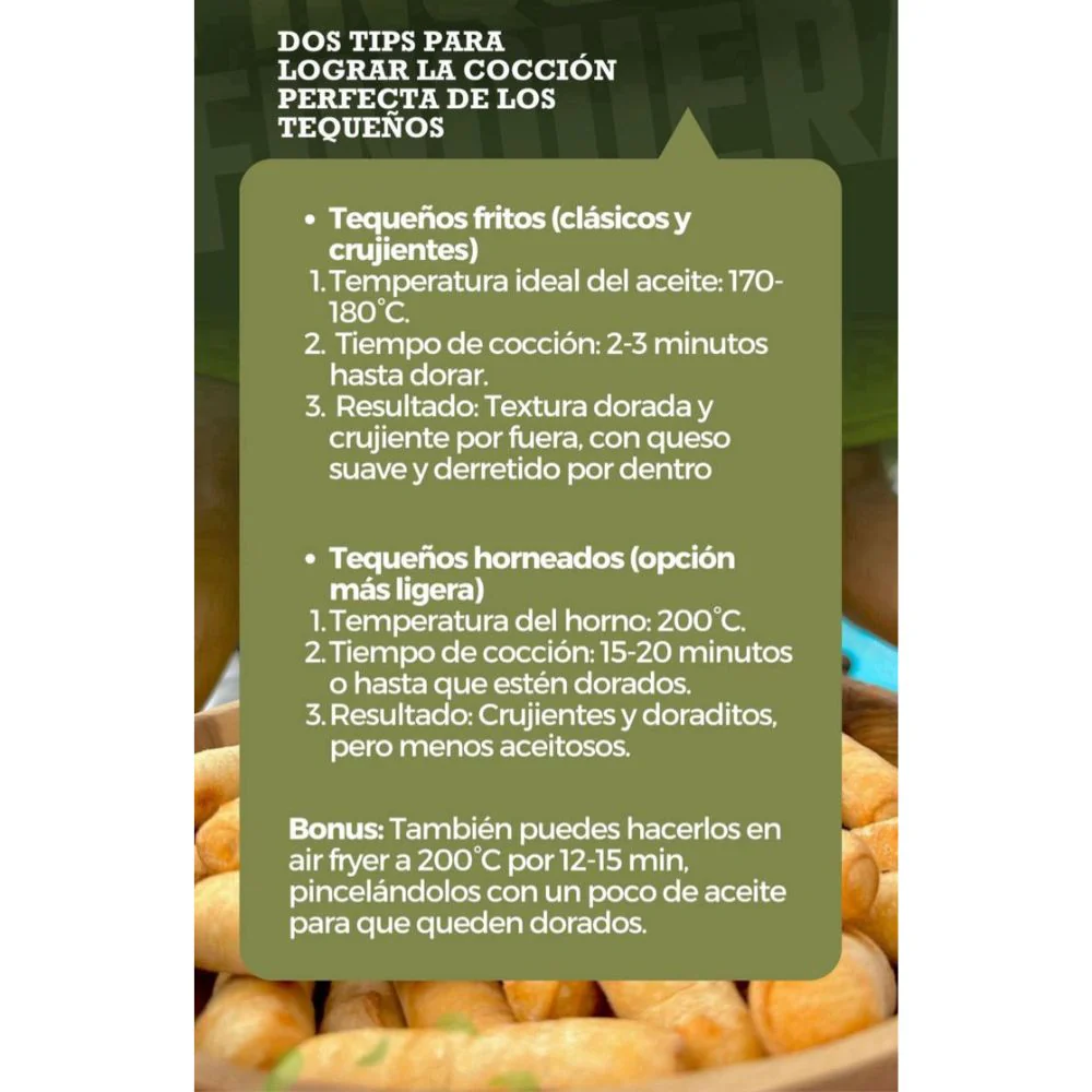 Tequeños con Queso de Bufala 30 Und Alimentos Finquera - Image 2