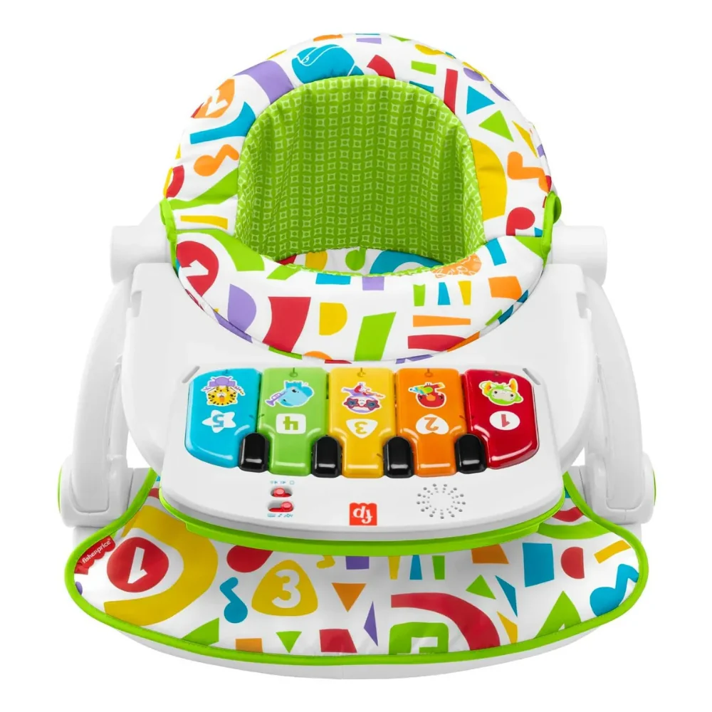 Fisher Price Silla Deluxe Piano Musical Crece Conmigo 6-36m