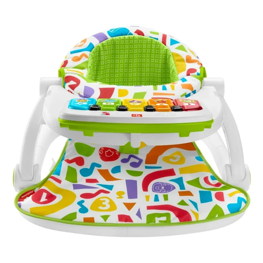 Fisher Price Silla Deluxe Piano Musical Crece Conmigo 6-36m - Image 2