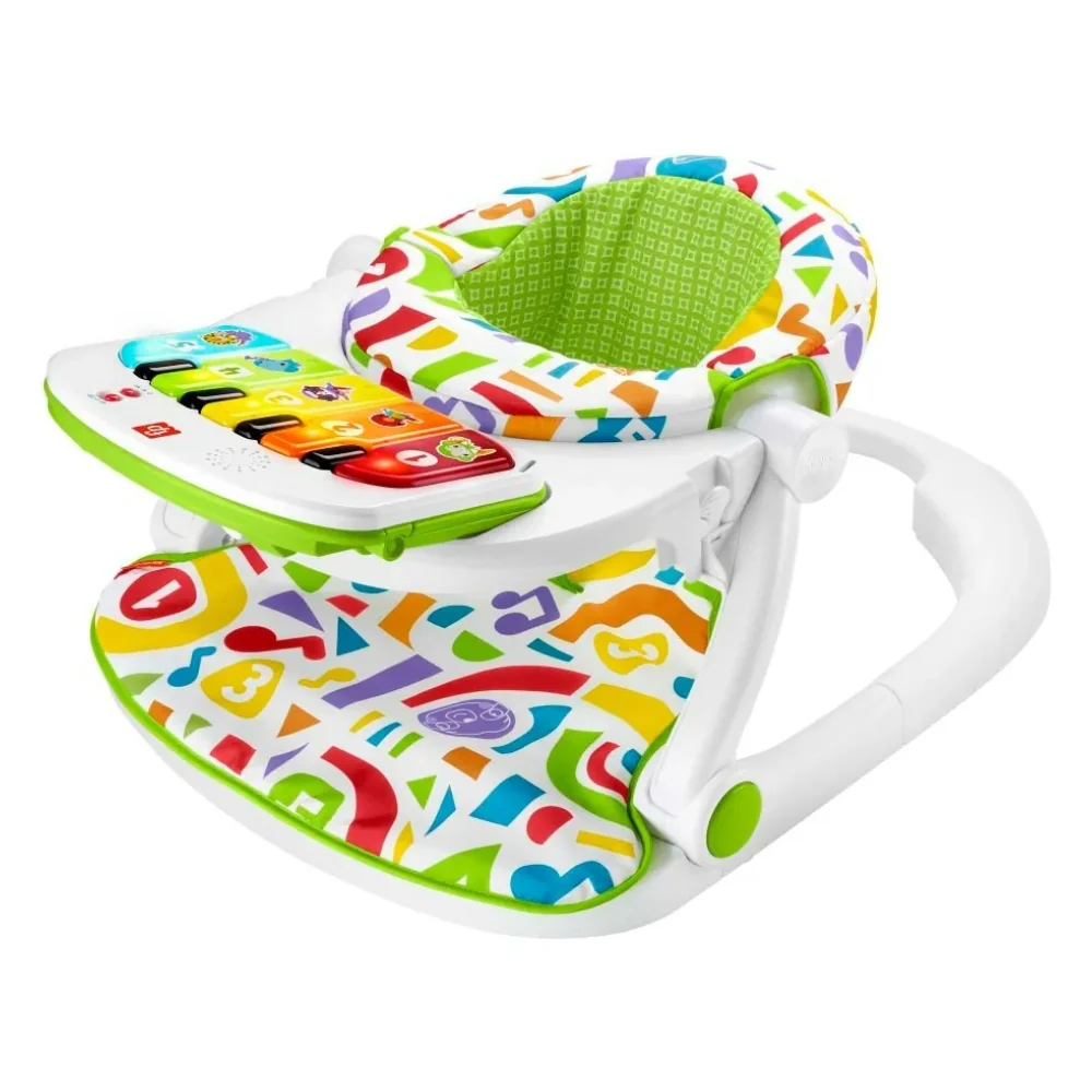 Fisher Price Silla Deluxe Piano Musical Crece Conmigo 6-36m - Image 3