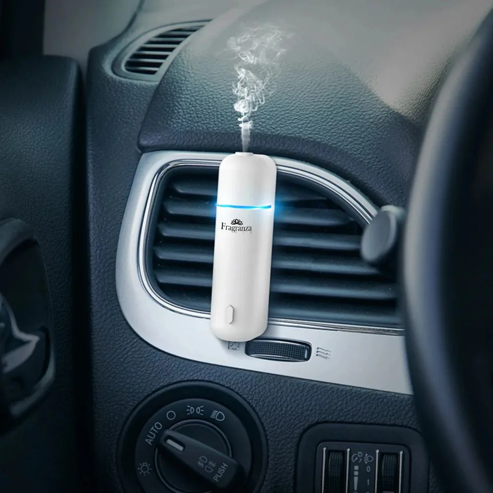 Fraganza Mini Difusor Para Auto Blanco - Image 6