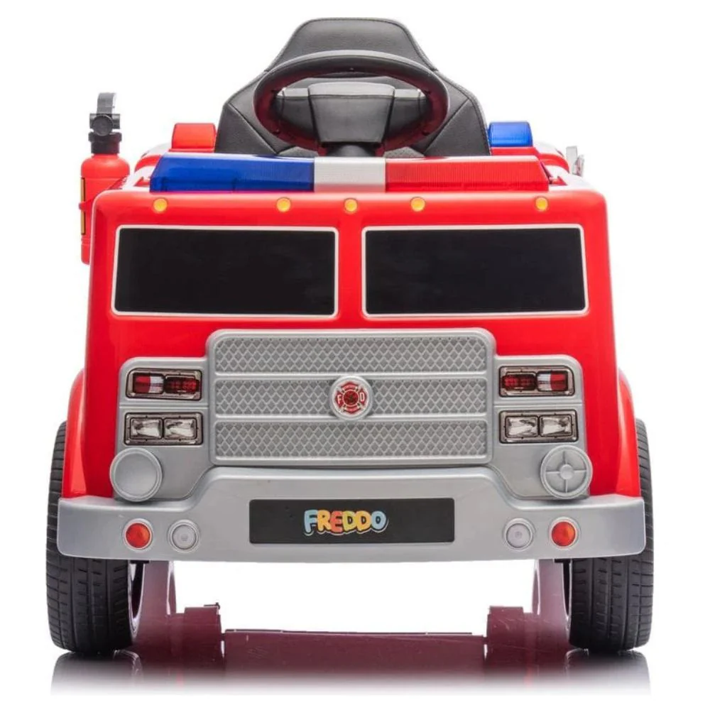 Camion de Bomberos Electrico Color Rojo - Image 4