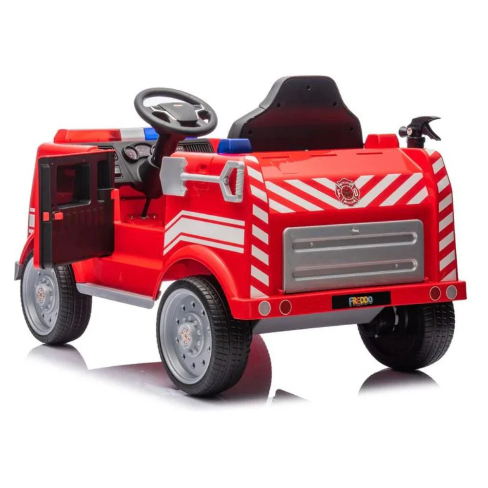 Camion de Bomberos Electrico Color Rojo - Image 7