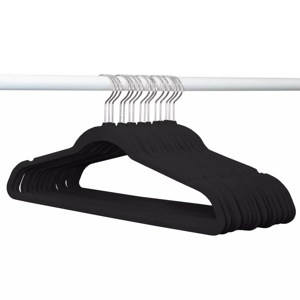 Ganchos de Ropa 50 Und de Gamuza Member's Mark Velvet Hangers - Image 2