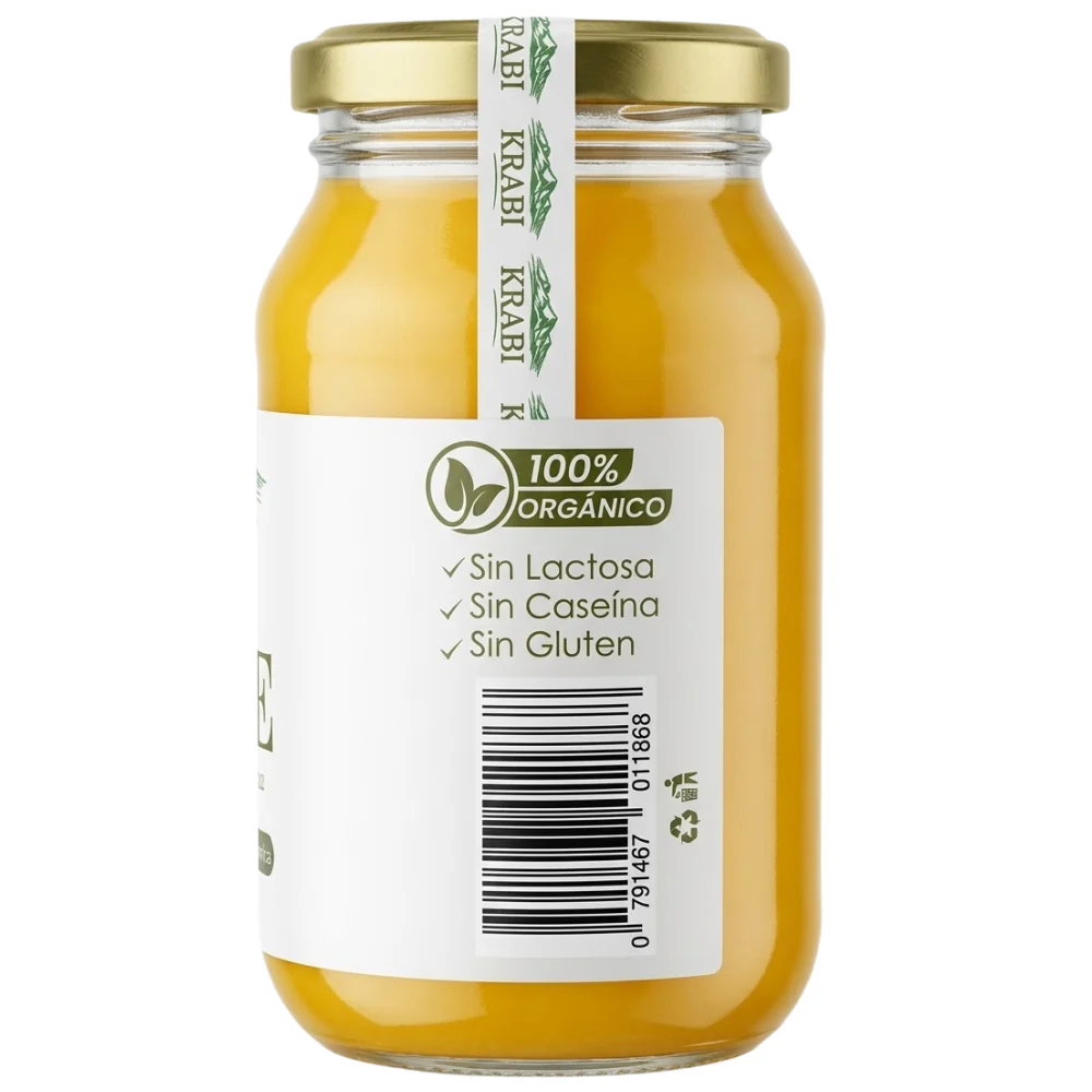 Ghee Mantequilla Clarificada Con Sal Rosada del Himalaya Krabi 400gr - Image 3