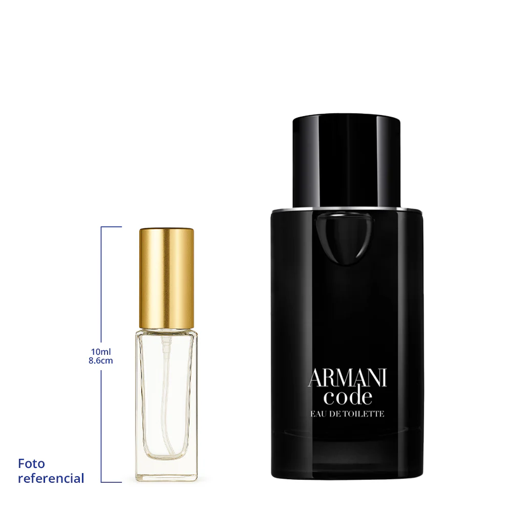 Giorgio Armani Code Decant Travel Size Eau De Toilette For Men - Image 2