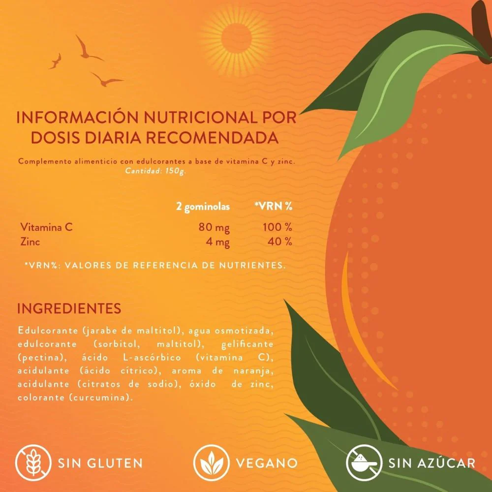 Gomicare Immunity Boost  Sabor Orange 60 Und - Image 3