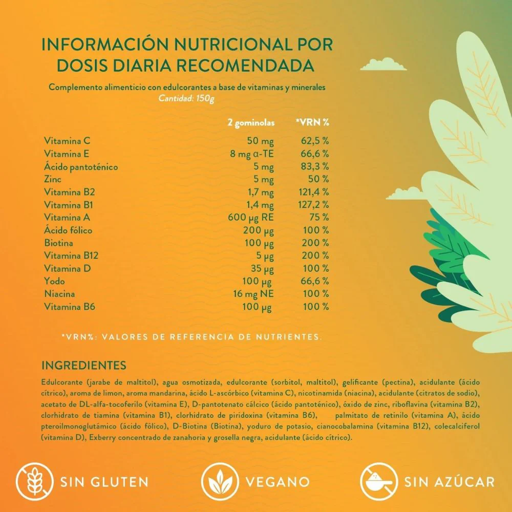 Gomicare Multivit Sabor Lemon & Tangerine 60 Und - Image 3