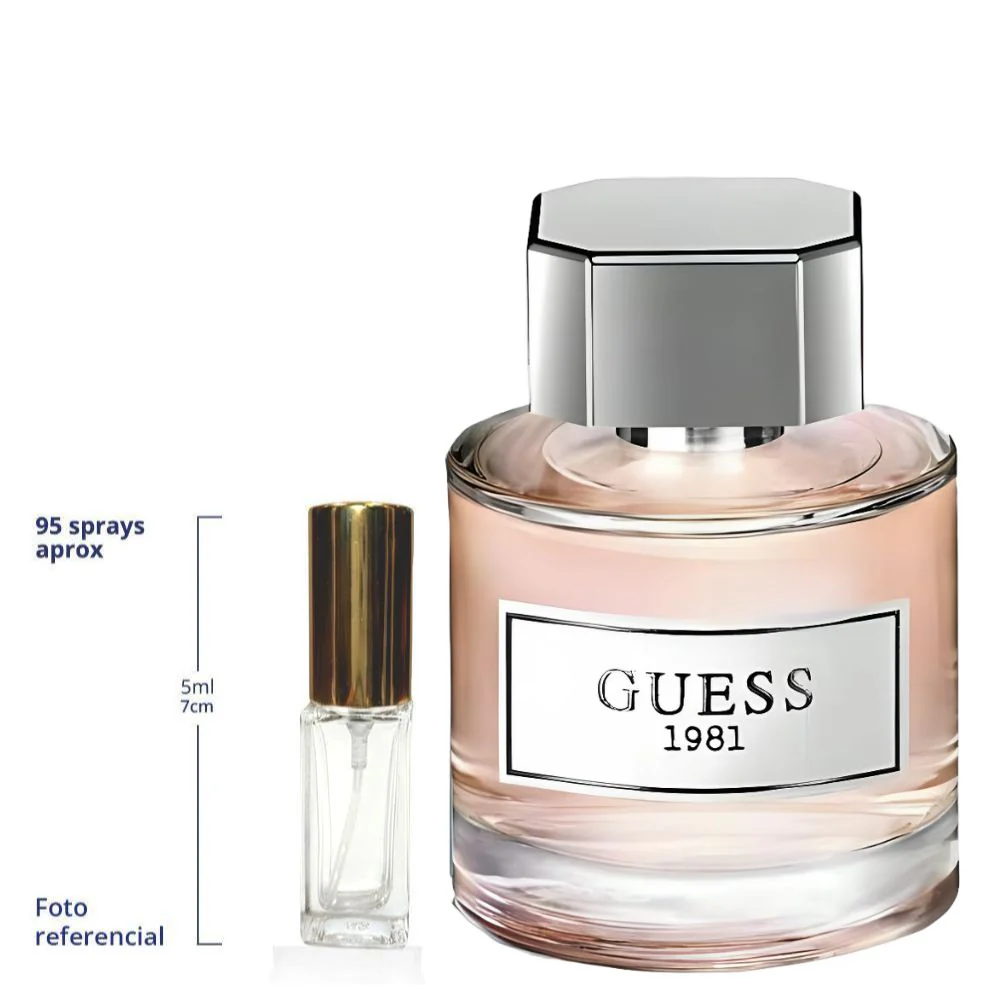 Guess 1981 Decant Travel Size Eau De Toilette For Woman