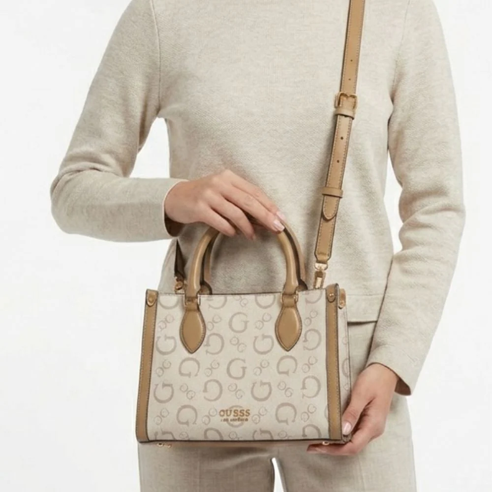 Guess Cartera Crossbody & Handbag Oak Park Stone