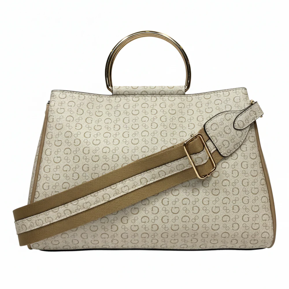 Guess Cartera Handbag Jarson Khaki - Image 3