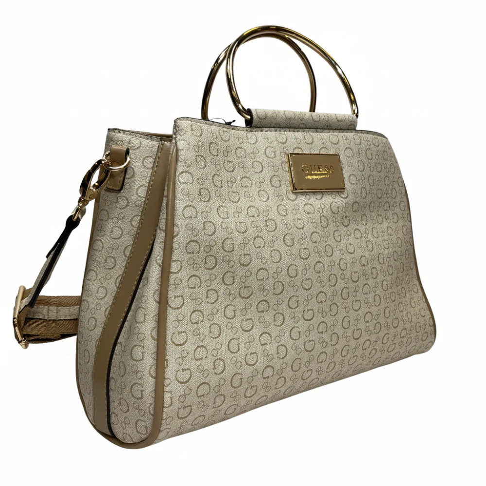 Guess Cartera Handbag Jarson Khaki - Image 4