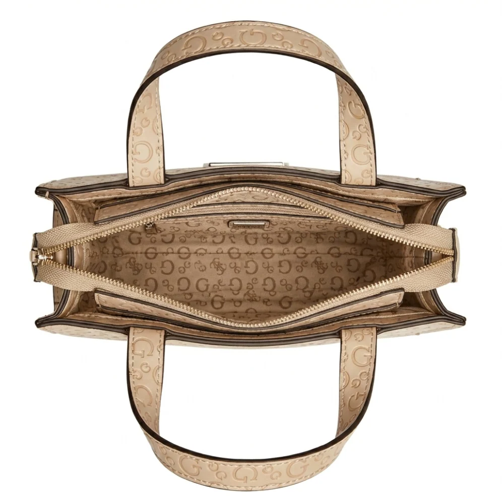 Guess Cartera Jillian Mini Latte - Image 3