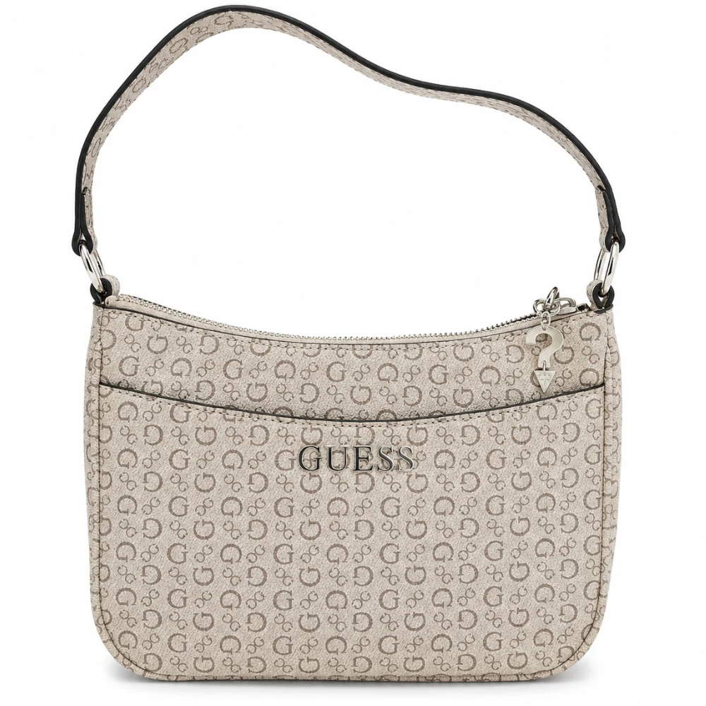 Guess Cartera Handbag Monogram Beige - Image 2