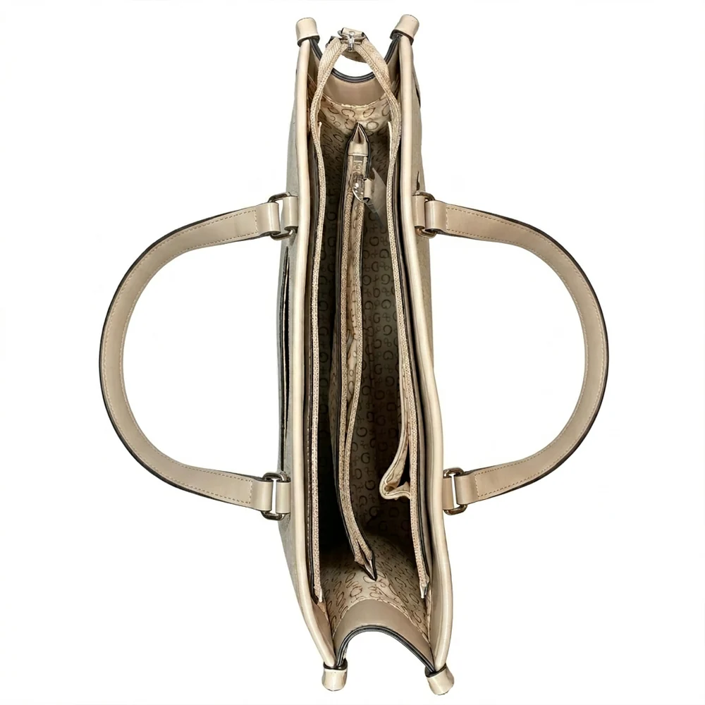 Guess Cartera Tote Beige - Image 3