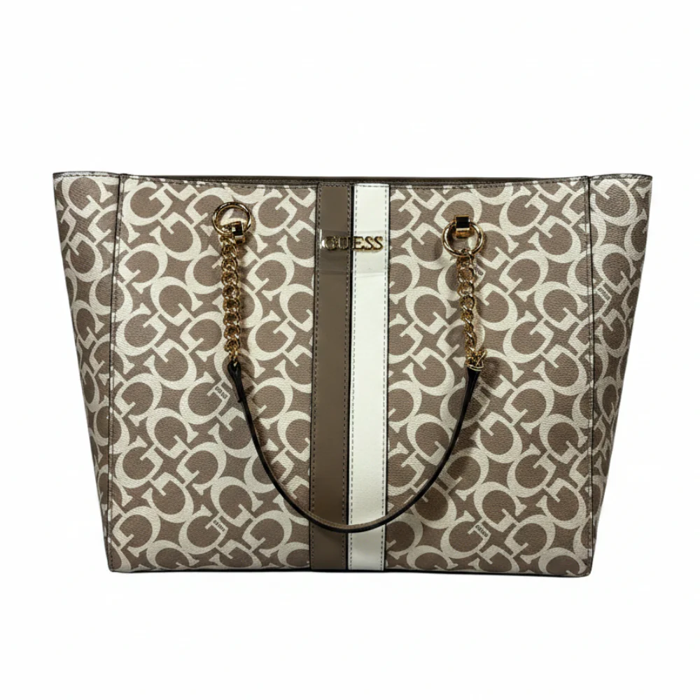 Guess Cartera Tote Kerry Caramel - Image 2