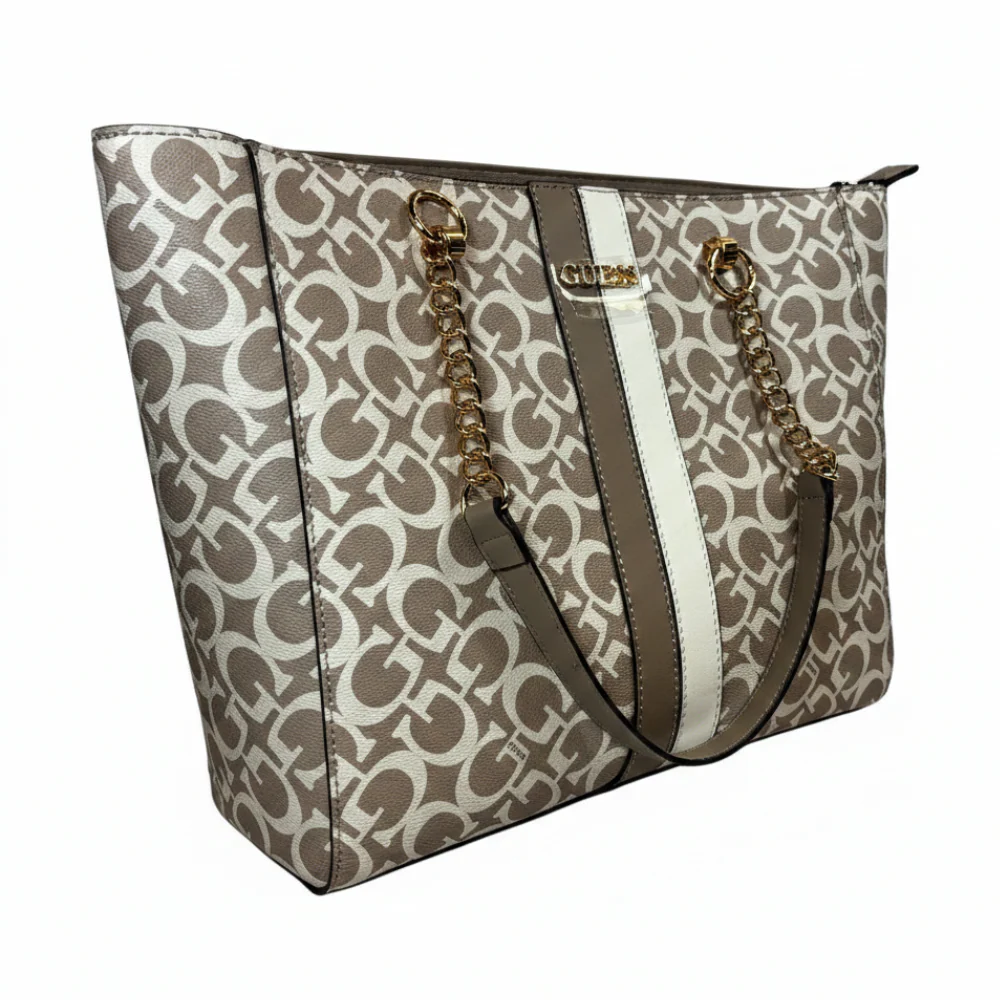 Guess Cartera Tote Kerry Caramel - Image 3