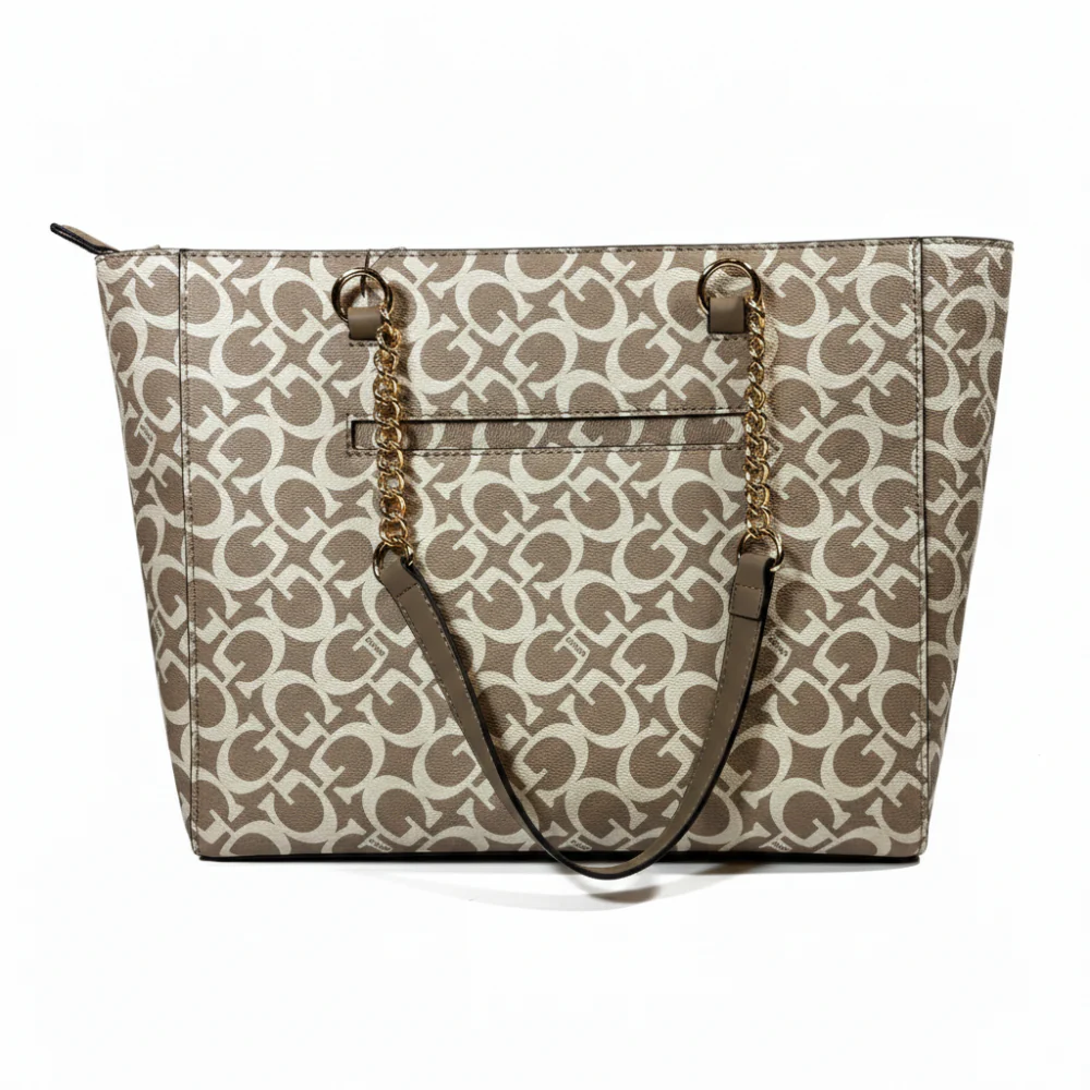 Guess Cartera Tote Kerry Caramel - Image 4