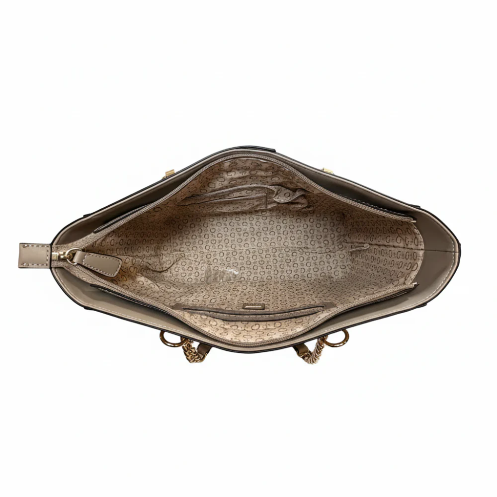 Guess Cartera Tote Kerry Caramel - Image 6