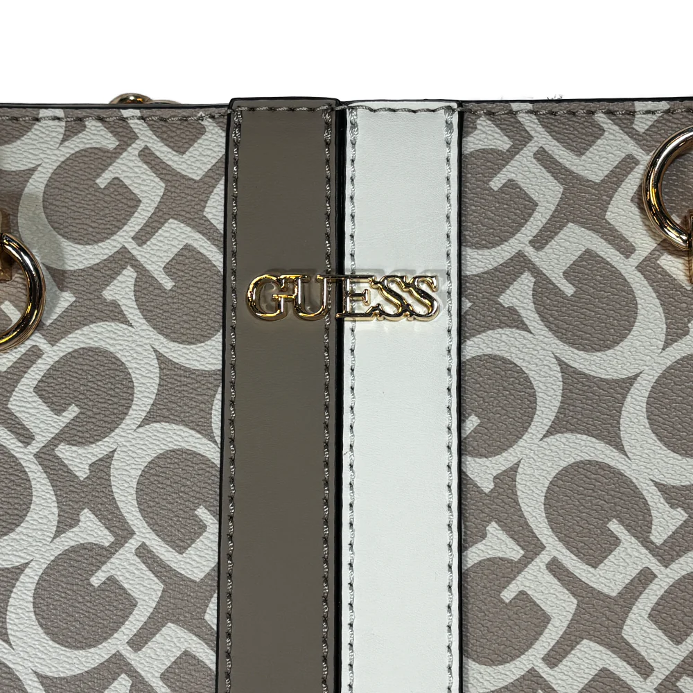 Guess Cartera Tote Kerry Caramel - Image 7