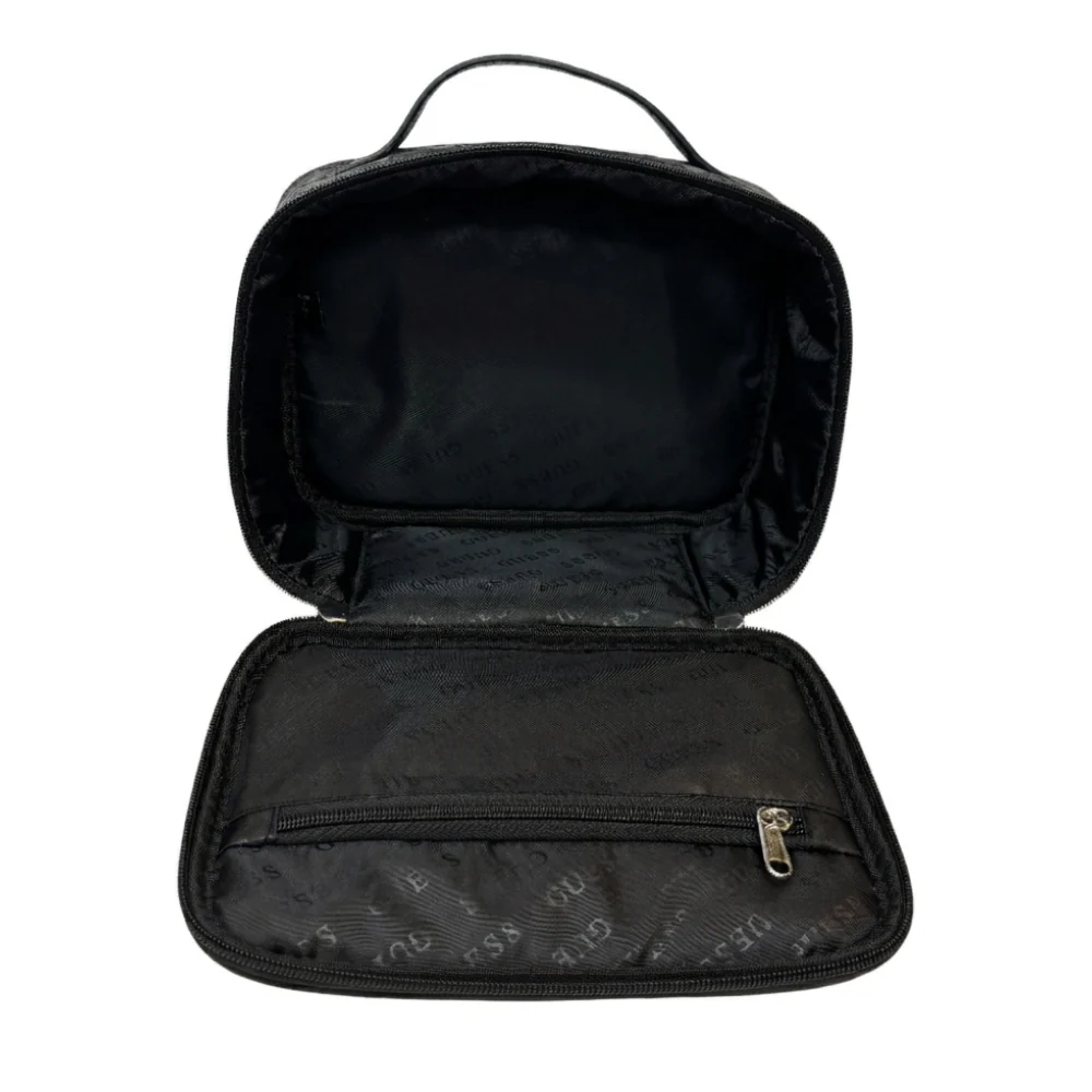 Guess Portacosmeticos Burnaby Travel Black - Image 5