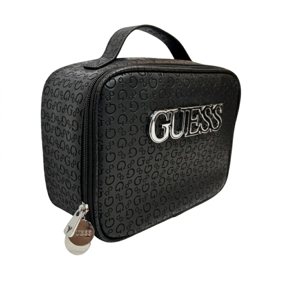 Guess Portacosmeticos Burnaby Travel Black - Image 6