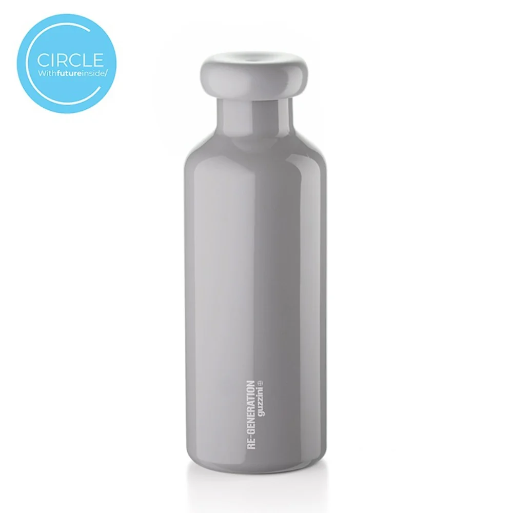 Guzzini Re-Generation Botella de Agua 600ml Color Gris