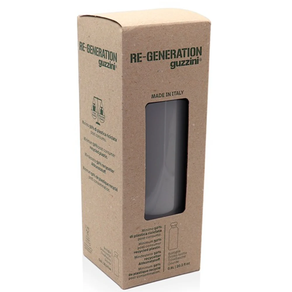 Guzzini Re-Generation Botella de Agua 600ml Color Gris - Image 4