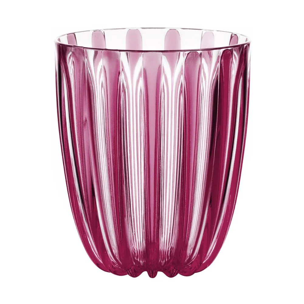 Guzzini Vaso De Plástico Bajo "Dolce Vita" Color Amatista