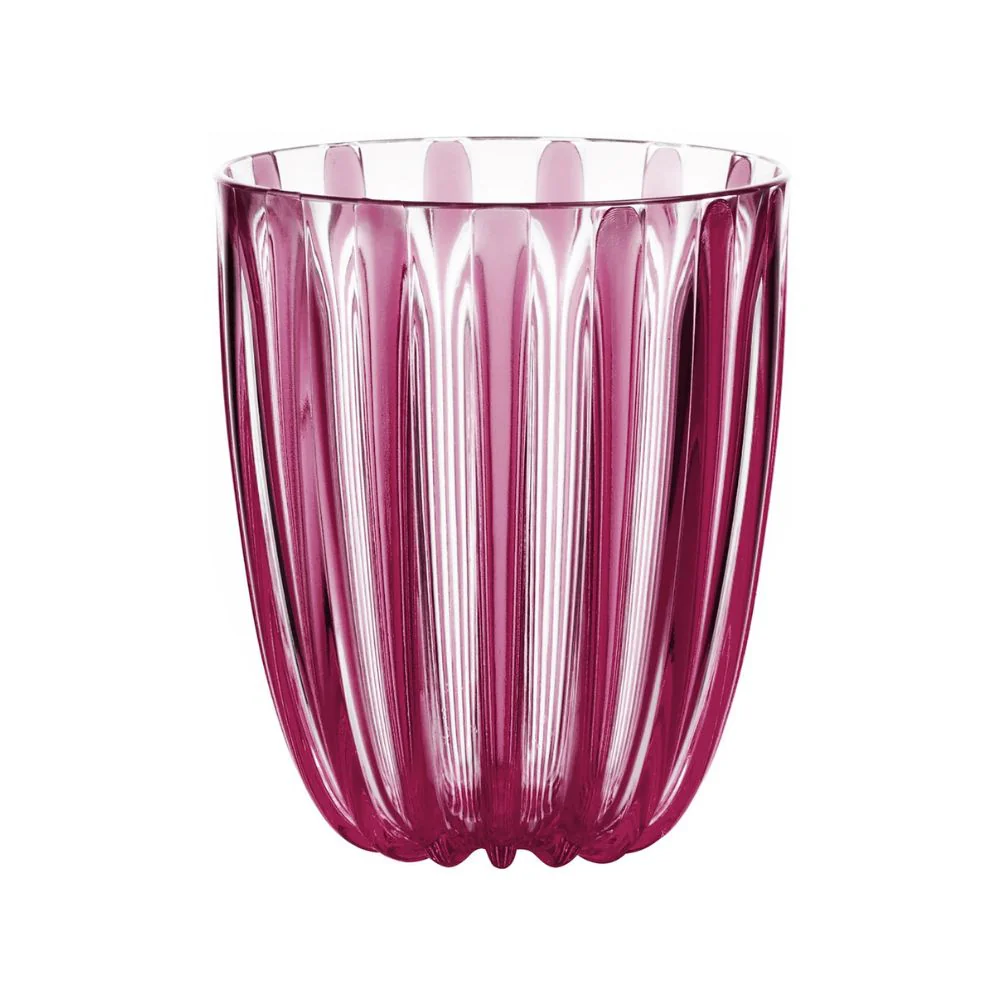 Guzzini Vaso De Plástico Low "Dolce Vita" Color Amethyst
