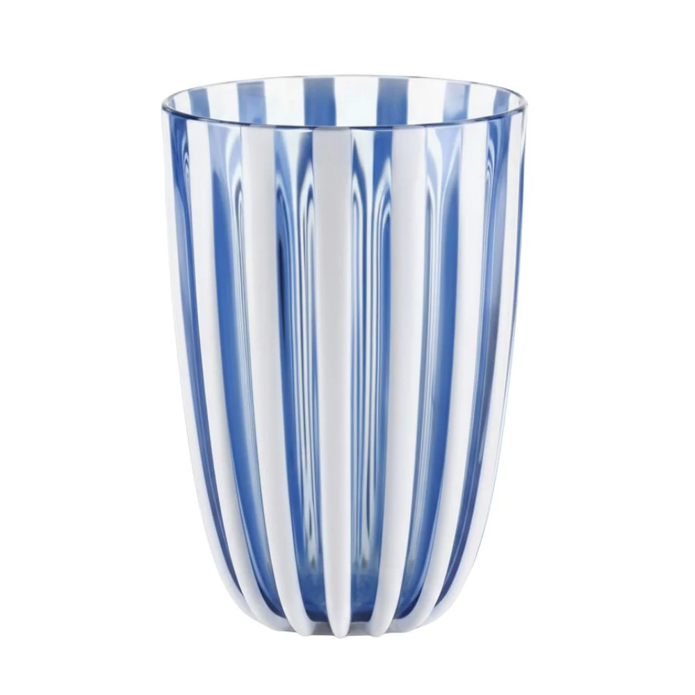 Guzzini Vaso Pin Up Tall Color Blue Mediterranean