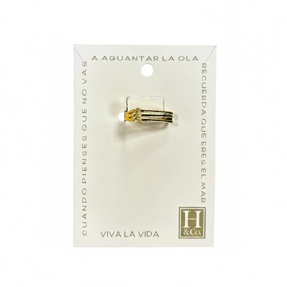 H&Co Anillo Ajustable Para Damas Calma Marítima - Image 3
