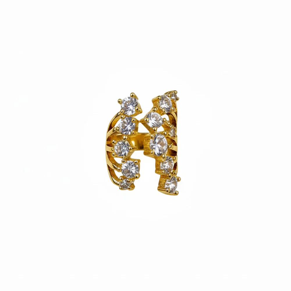 H&Co Anillo Ajustable Para Damas Destello Estelar - Image 2
