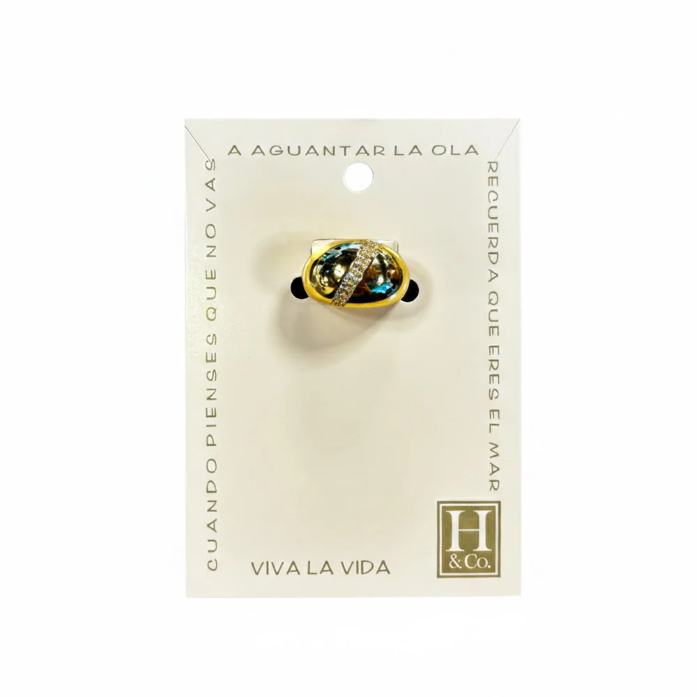H&Co Anillo Ajustable Para Damas Eclipse - Image 3