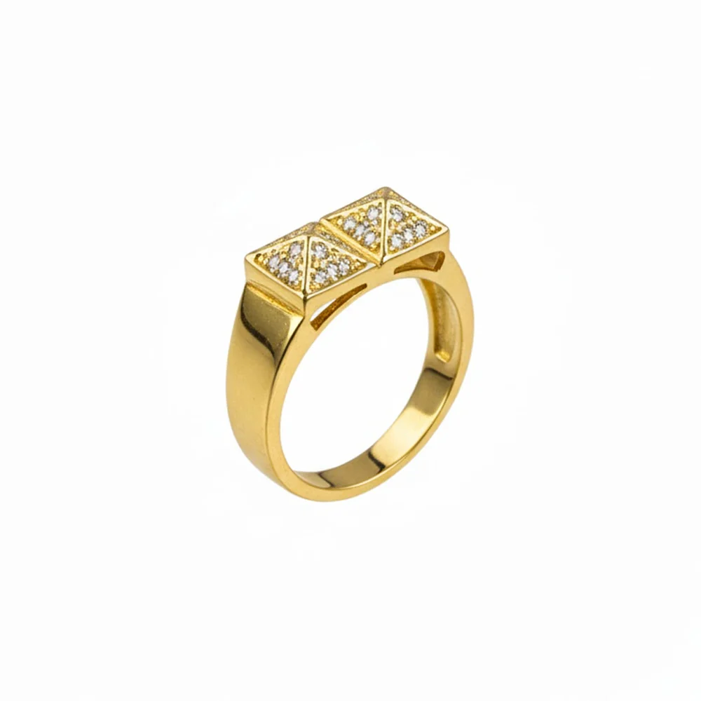 H&Co Anillo Ajustable Para Damas Fortaleza - Image 2