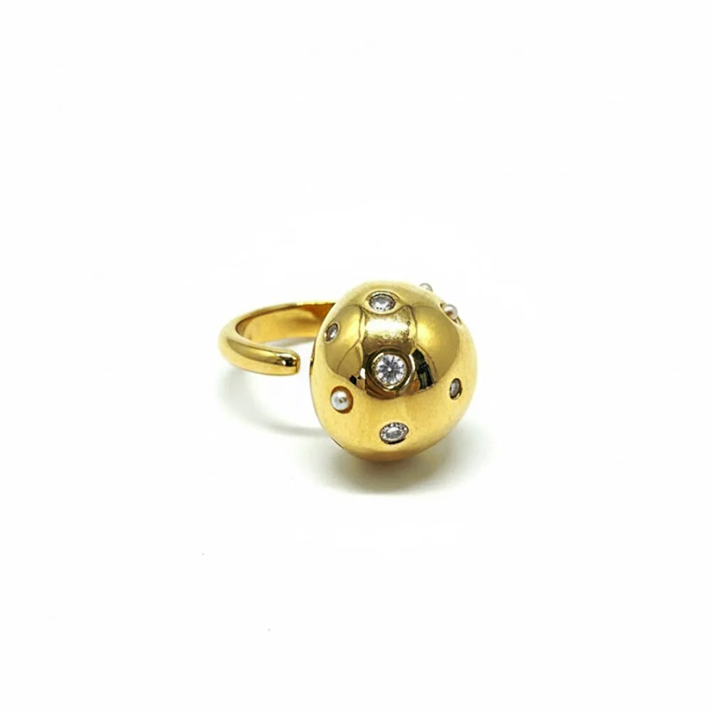 H&Co Anillo Ajustable Para Damas Gota Cósmica - Image 2