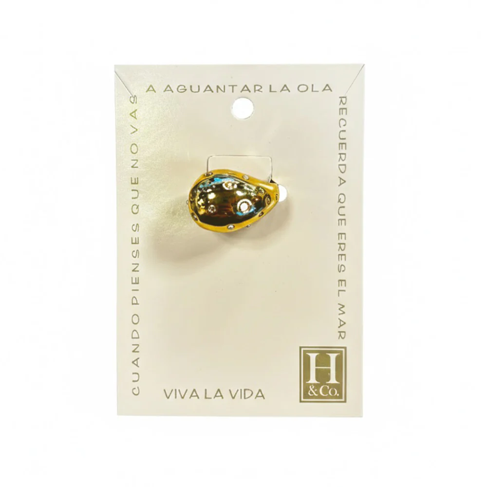 H&Co Anillo Ajustable Para Damas Gota Cósmica - Image 3