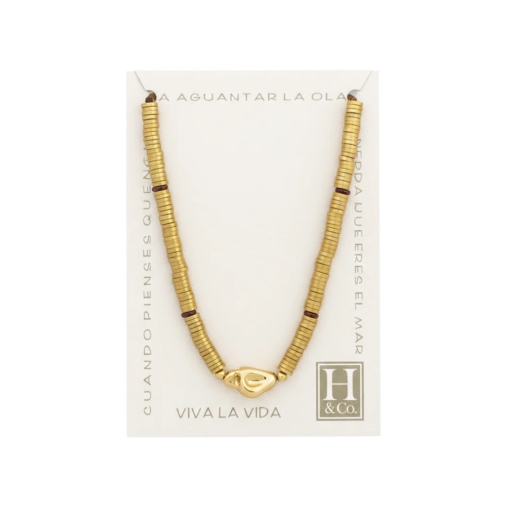 H&Co Collar De Pukas Golden - Image 2