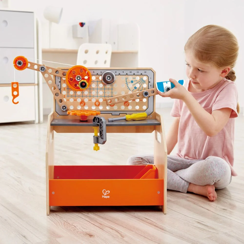 Hape Discovery Scientific Workbench 58 piezas 4-12 años - Image 2